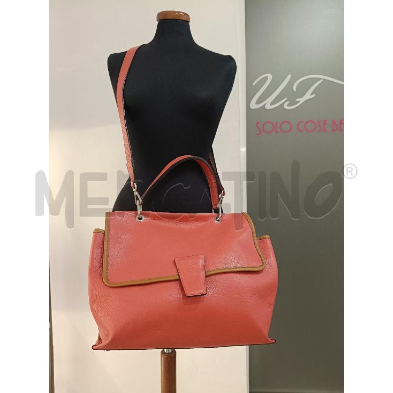 BORSA DONNA GIANNI CHIARINI SALMONE PELLE  | Mercatino dell'Usato Roma gregorio vii 1