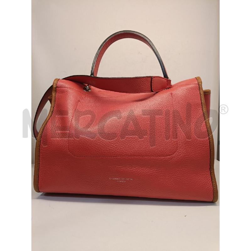 BORSA DONNA GIANNI CHIARINI SALMONE PELLE  | Mercatino dell'Usato Roma gregorio vii 2