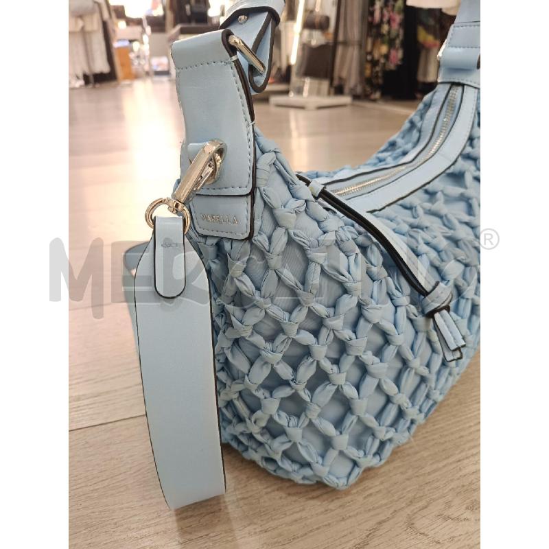 BORSA DONNA MARELLA CELESTE INTRECCI | Mercatino dell'Usato Roma gregorio vii 2