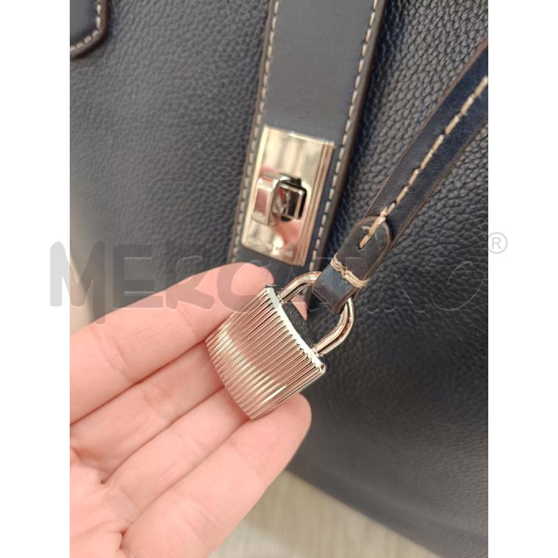 BORSA DONNA MICHAEL KORS BLU GRANDE DETT ARGENT | Mercatino dell'Usato Roma gregorio vii 5