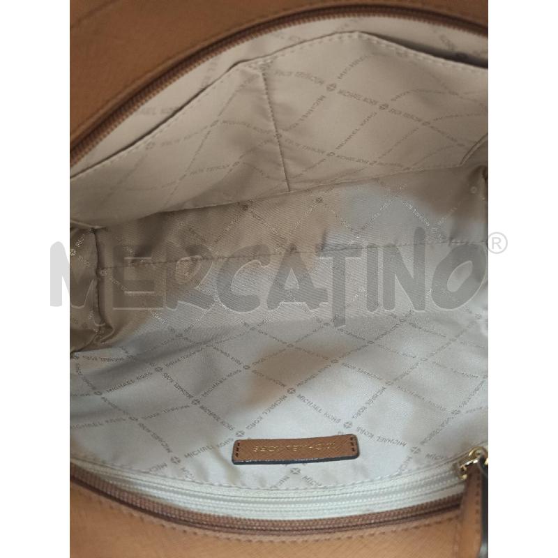 BORSA DONNA MICHAEL KORS MARRONE MONOGRAM | Mercatino dell'Usato Roma gregorio vii 3