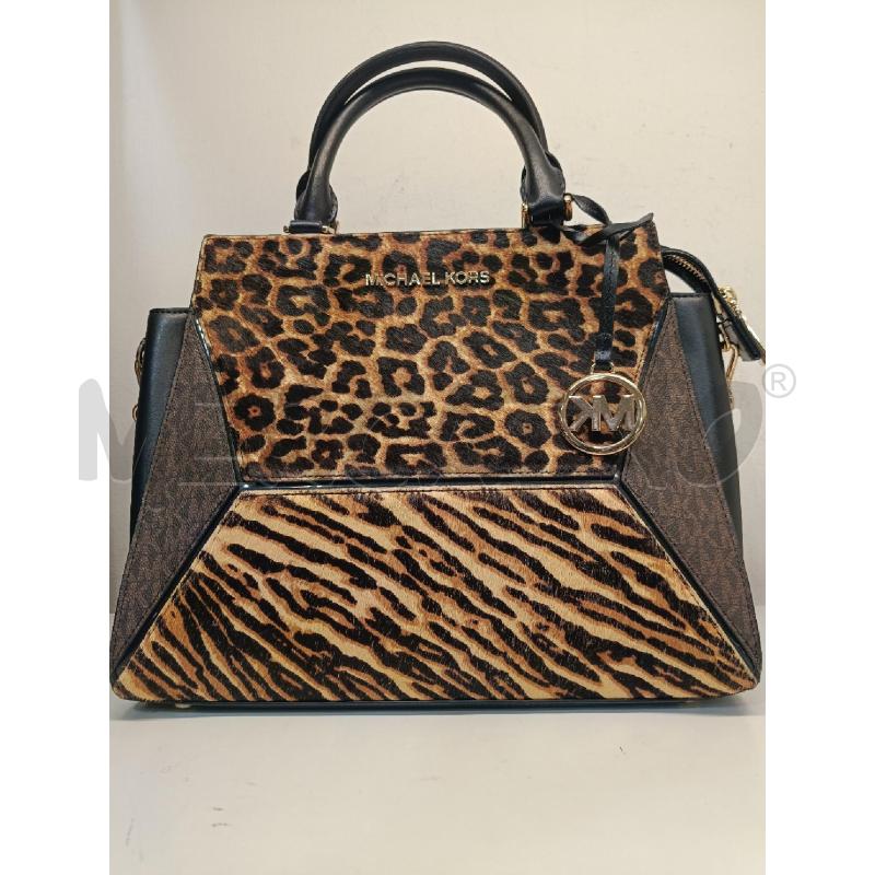 BORSA DONNA MICHAEL KORS PATCHWORK CAVALLINO | Mercatino dell'Usato Roma gregorio vii 1