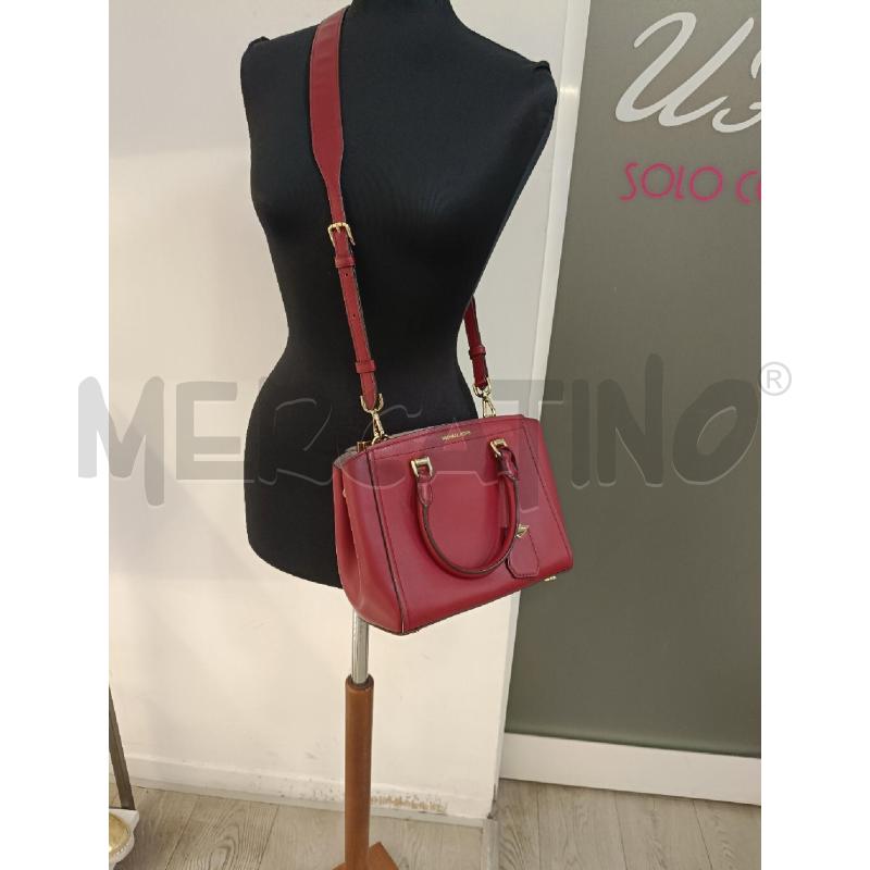BORSA DONNA MICHEL KORS PRUGNA  | Mercatino dell'Usato Roma gregorio vii 3