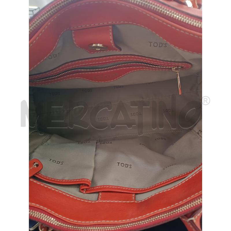 BORSA DONNA TOD'S ARANCIONE | Mercatino dell'Usato Roma gregorio vii 3