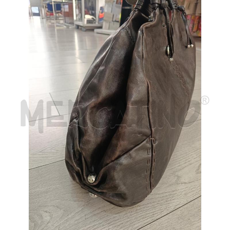 BORSA DONNA TOD'S MARRONE PELLE  | Mercatino dell'Usato Roma gregorio vii 3