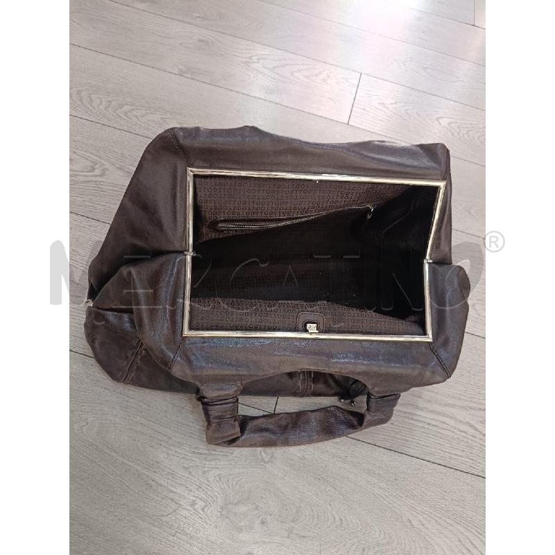 BORSA DONNA TOD'S MARRONE PELLE  | Mercatino dell'Usato Roma gregorio vii 4