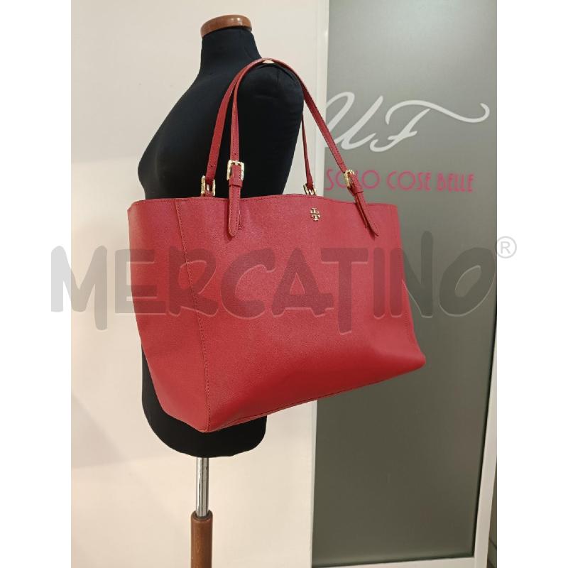 BORSA DONNA TORY BURCH ROSSA | Mercatino dell'Usato Roma gregorio vii 1