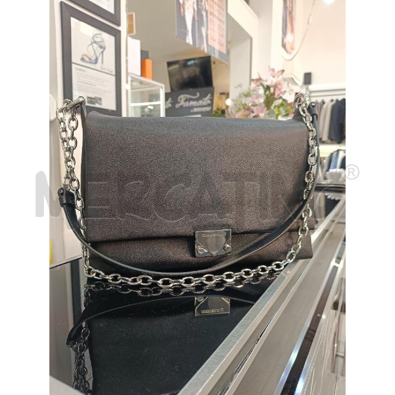 BORSA EMPORIO ARMANI NERA CATENA | Mercatino dell'Usato Roma gregorio vii 1