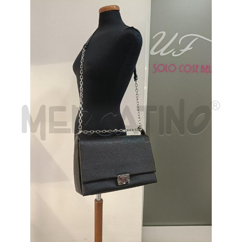 BORSA EMPORIO ARMANI NERA CATENA | Mercatino dell'Usato Roma gregorio vii 2