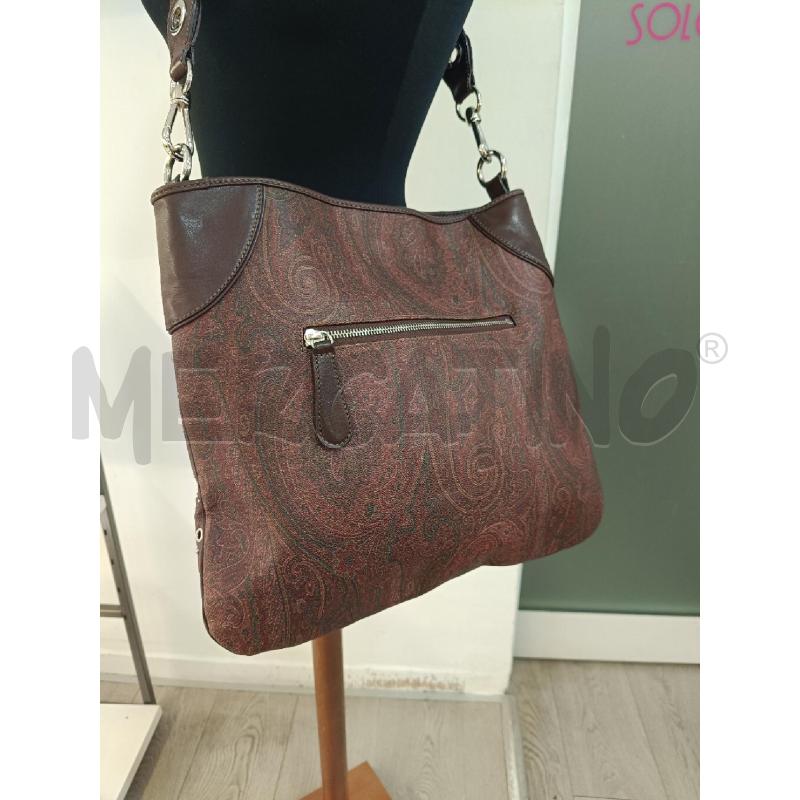 BORSA ETRO PAISLEY BORCHIE ARGENT CDO.10590-2056 30-10-07 | Mercatino dell'Usato Roma gregorio vii 3