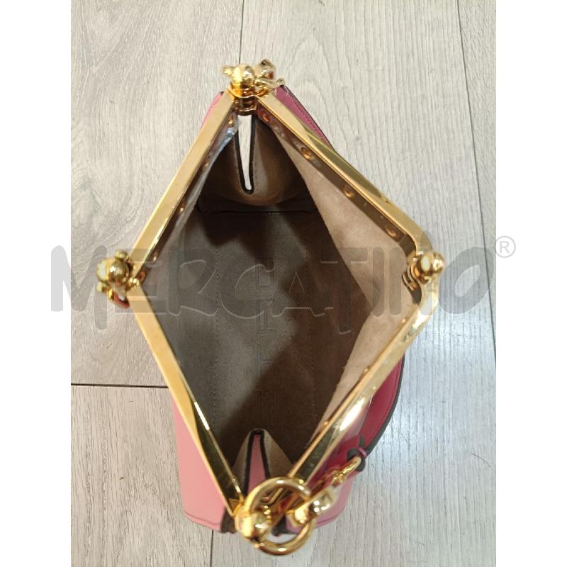 BORSA ETRO VELA PICCOLA ROSA SCURO | Mercatino dell'Usato Roma gregorio vii 4
