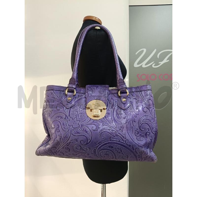 BORSA ETRO VIOLA PAISLEY | Mercatino dell'Usato Roma gregorio vii 4