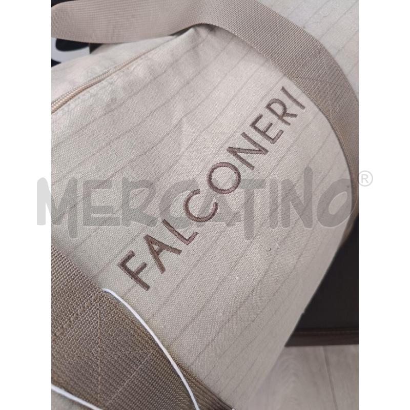 BORSA FALCONERI BEGIE TESSUTO | Mercatino dell'Usato Roma gregorio vii 4