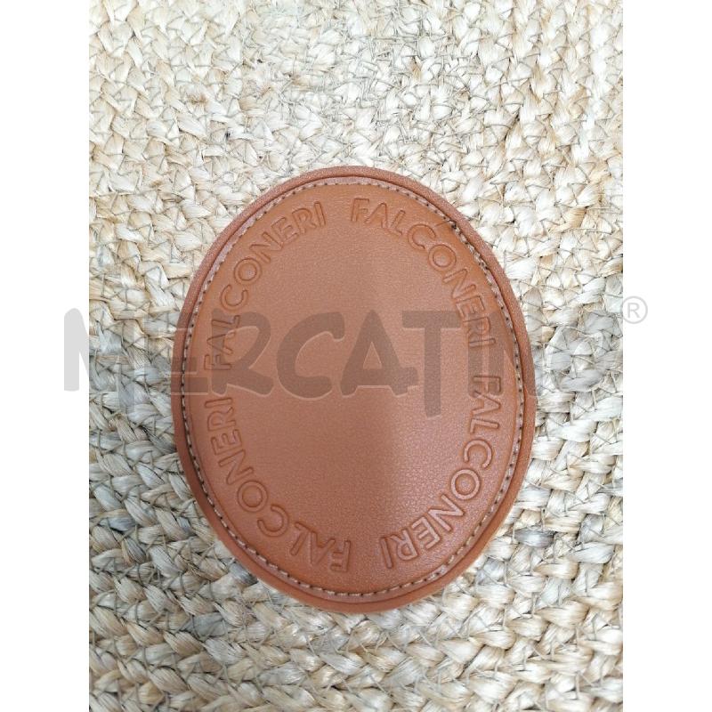 BORSA FALCONERI RAFIA LOGO  | Mercatino dell'Usato Roma gregorio vii 2