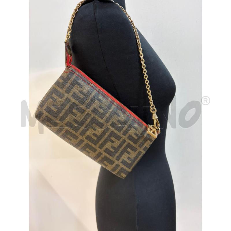 BORSA FENDI MONOGRAM CUCITURE ROSSE COD.8BR592/UZD108/2305 | Mercatino dell'Usato Roma gregorio vii 1