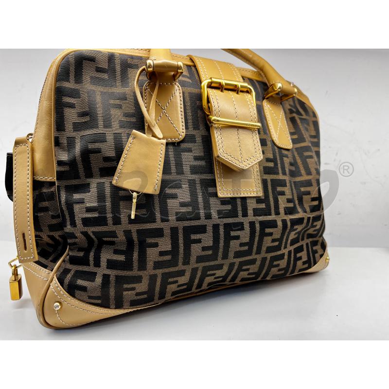 Fendi borsa a spalla in tessuto monogram - Luxury 2 Hand
