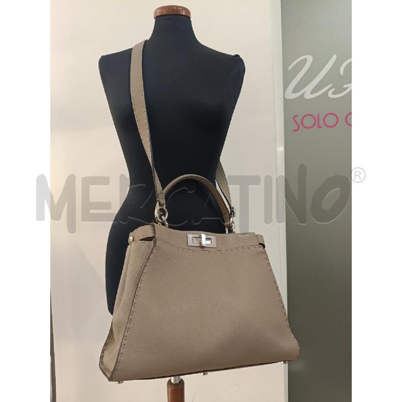 BORSA FENDI PEEKABOO SELLERIA COD 49-55-18881 | Mercatino dell'Usato Roma gregorio vii 4