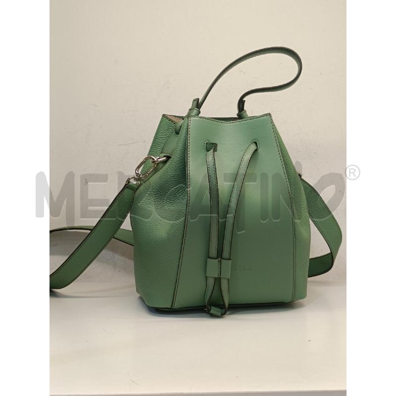 BORSA FURLA MIASTELLA SECCHIELLO VERDE ACQUA | Mercatino dell'Usato Roma gregorio vii 1