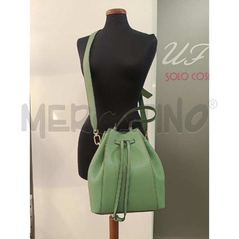 BORSA FURLA MIASTELLA SECCHIELLO VERDE ACQUA | Mercatino dell'Usato Roma gregorio vii 4