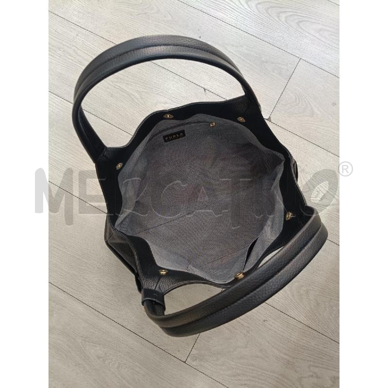 BORSA FURLA PLANETA NERA SPALLA | Mercatino dell'Usato Roma gregorio vii 3