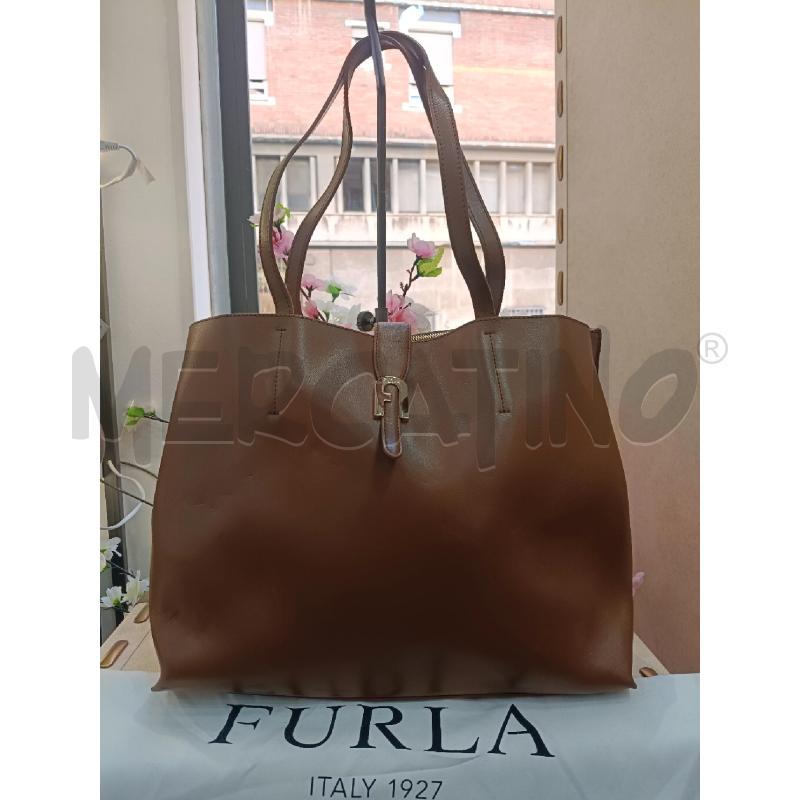 BORSA FURLA SOFIA COLOR COGNAC  | Mercatino dell'Usato Roma gregorio vii 1