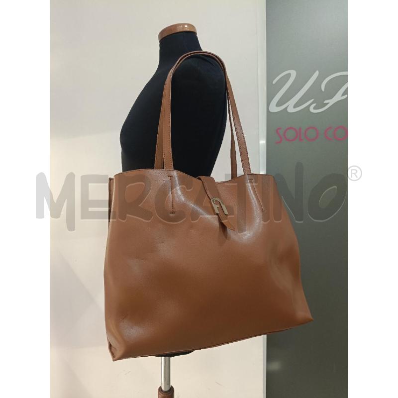 BORSA FURLA SOFIA COLOR COGNAC  | Mercatino dell'Usato Roma gregorio vii 2