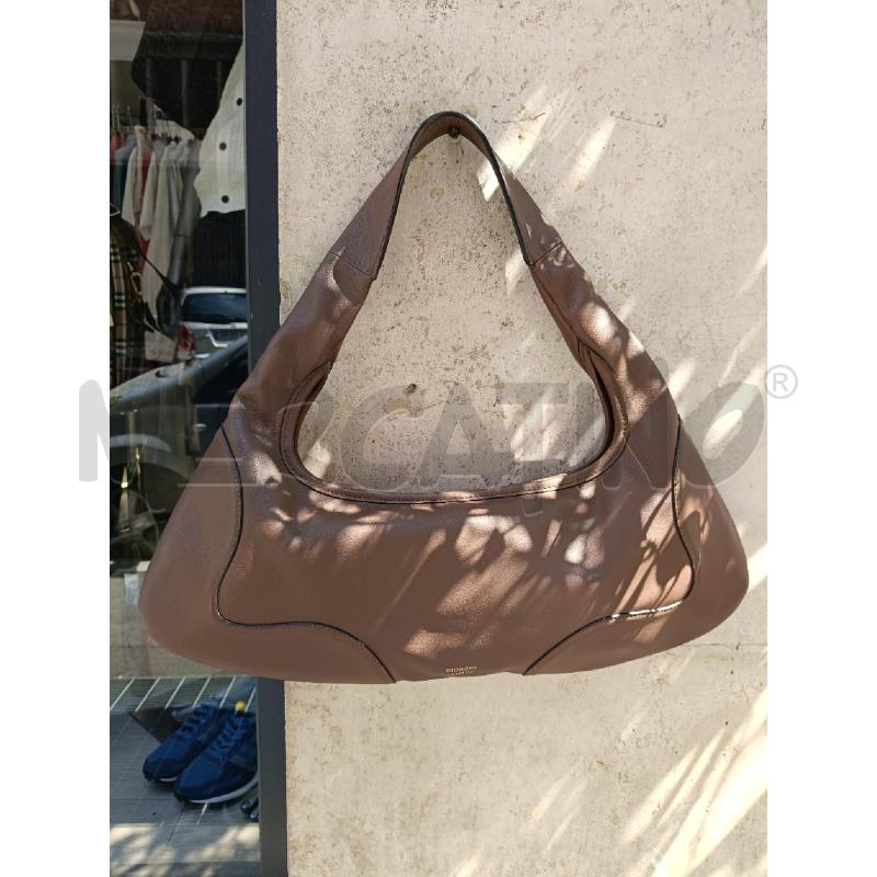 BORSA GIORGIO LENTINI MARRONE PELLE | Mercatino dell'Usato Roma gregorio vii 1