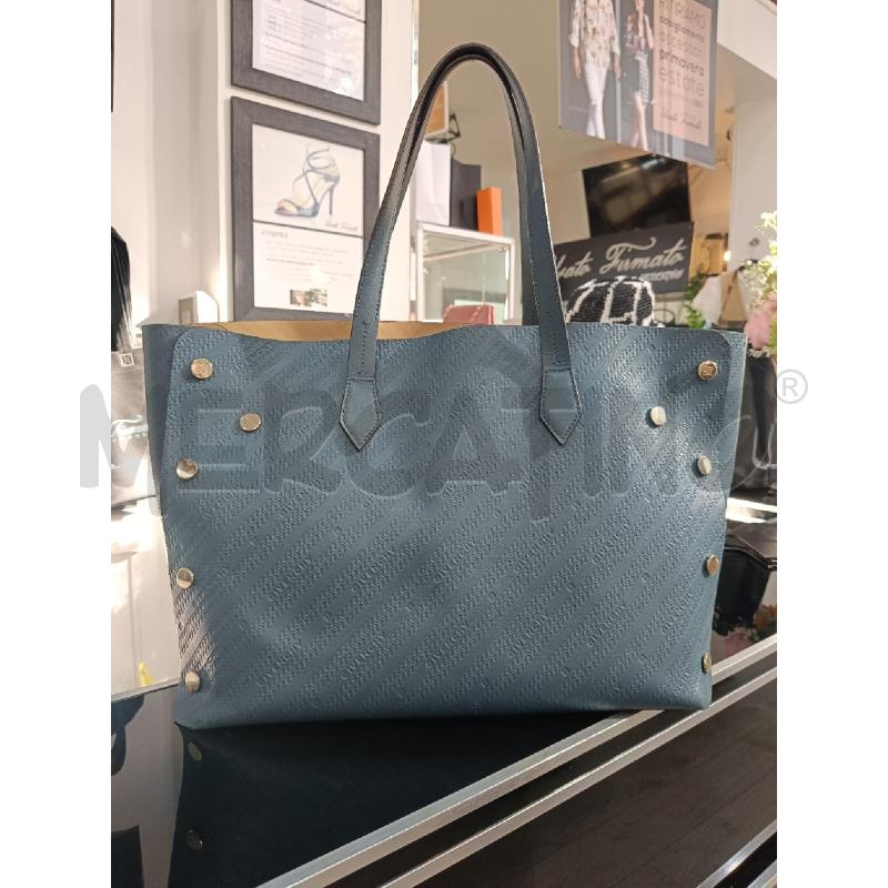 BORSA GIVENCHY BLU BOTTONI | Mercatino dell'Usato Roma gregorio vii 1