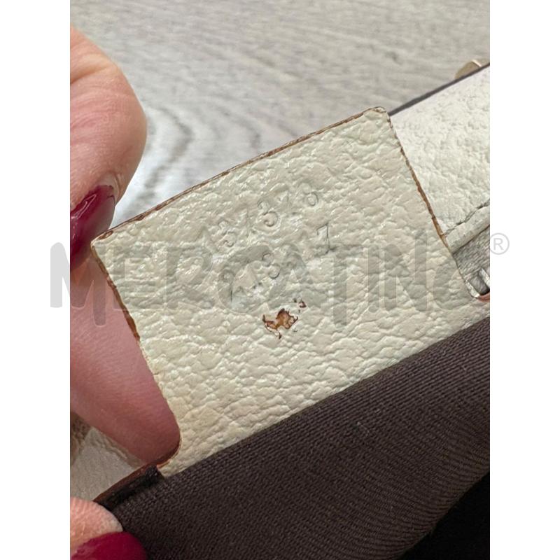 BORSA GUCCI ANITA COD. 137378 213317 BEIGE BAMBOO | Mercatino dell'Usato Roma gregorio vii 5