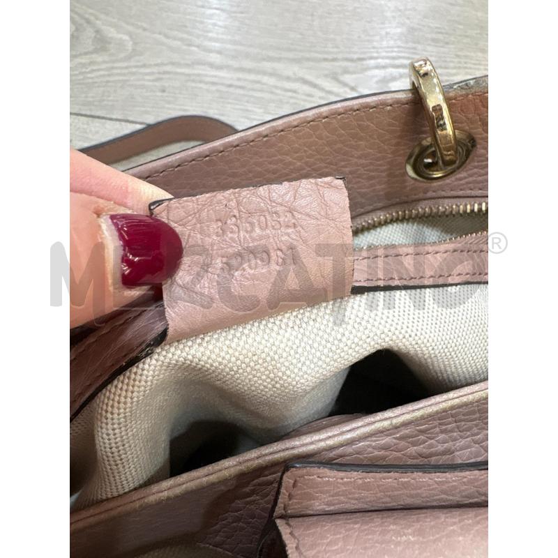 BORSA GUCCI BAMBOO 336032 520981 ROSA | Mercatino dell'Usato Roma gregorio vii 5