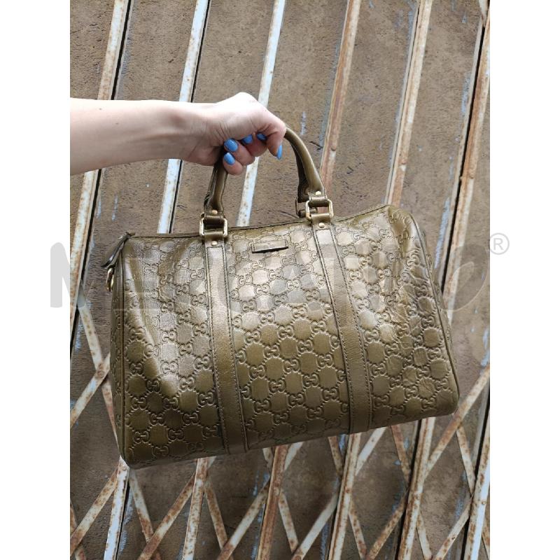 BORSA GUCCI BOSTON VERDE COD.265697 200047 ANGOLO DA RIV | Mercatino dell'Usato Roma gregorio vii 1