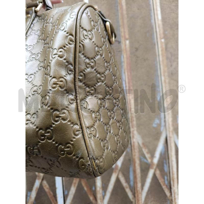 BORSA GUCCI BOSTON VERDE COD.265697 200047 ANGOLO DA RIV | Mercatino dell'Usato Roma gregorio vii 2