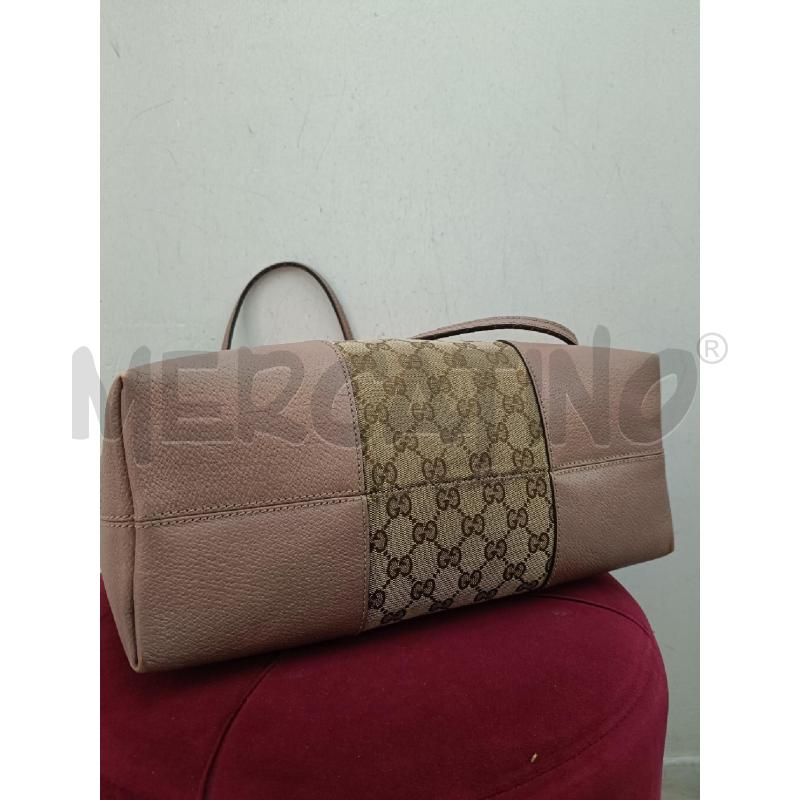 BORSA GUCCI BREE A CUPOLA GG SUPREME PROFILI ROSA 323673520981  | Mercatino dell'Usato Roma gregorio vii 3