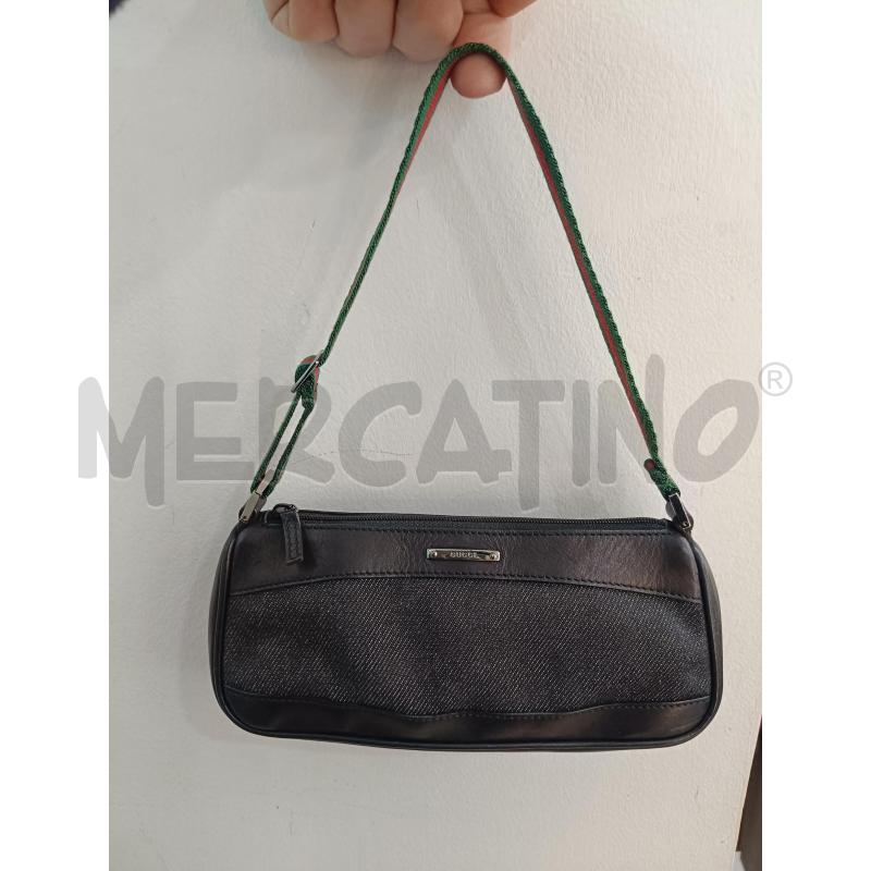 BORSA GUCCI DENIM 92820 002404 NERA | Mercatino dell'Usato Roma gregorio vii 1