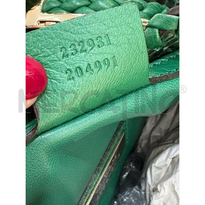 BORSA GUCCI EUROPE EXCLUSIVE PIT VERDE COD 232931 204991  | Mercatino dell'Usato Roma gregorio vii 3
