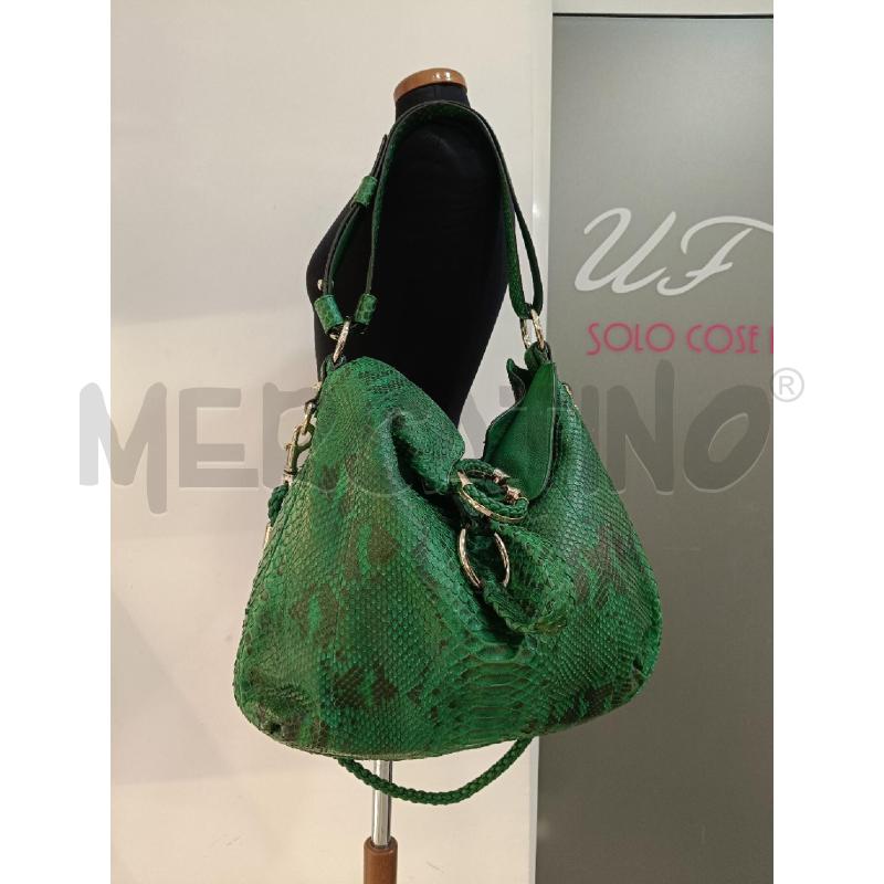 BORSA GUCCI EUROPE EXCLUSIVE PIT VERDE COD 232931 204991  | Mercatino dell'Usato Roma gregorio vii 5