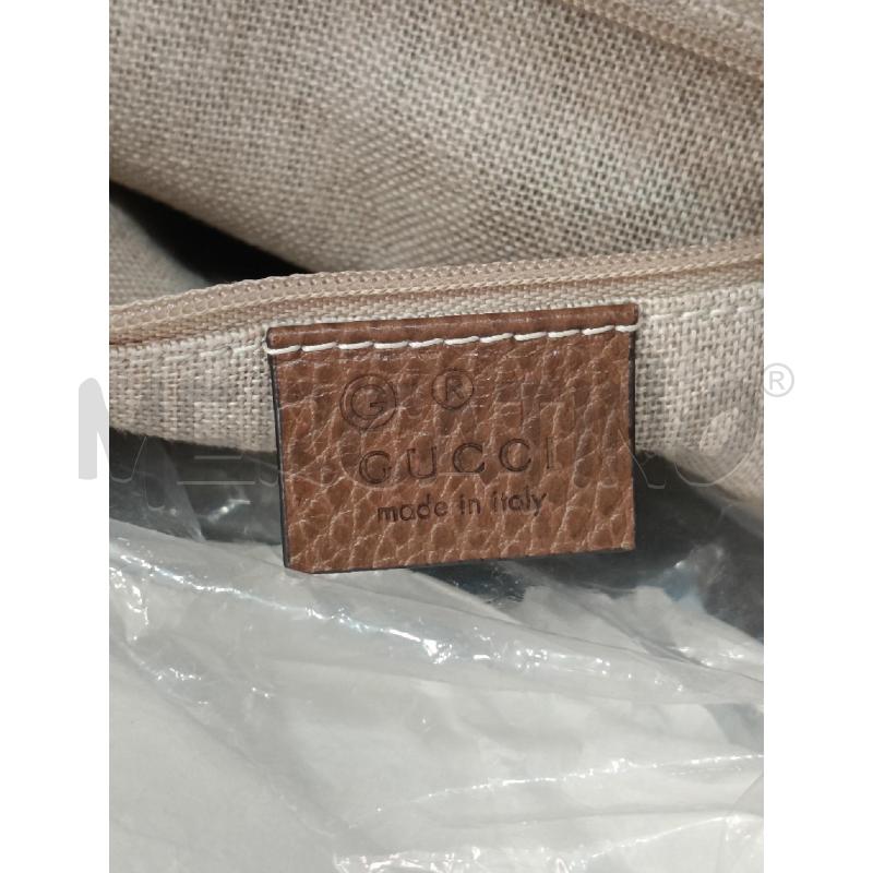 BORSA GUCCI HOBO BEIGE MONOGRAM COD.449244 493075 | Mercatino dell'Usato Roma gregorio vii 2