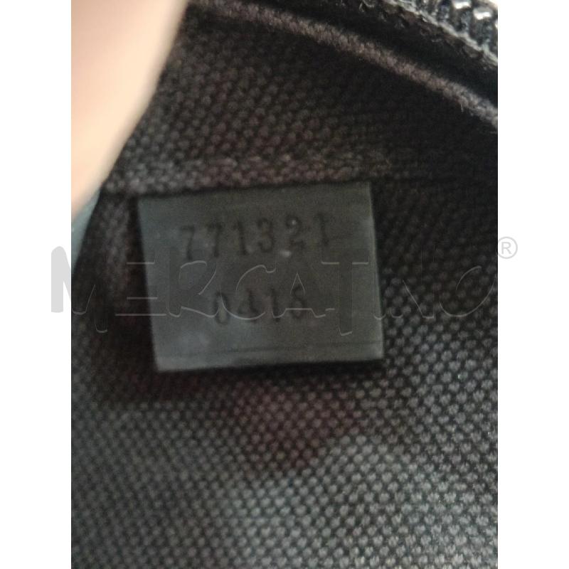 BORSA GUCCI NERA DA RIV GOMMA COD.771321 0416 GUCCISSIMA | Mercatino dell'Usato Roma gregorio vii 5