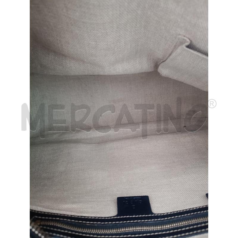 BORSA GUCCI PELLE NERA COD. 141440 467891  | Mercatino dell'Usato Roma gregorio vii 3