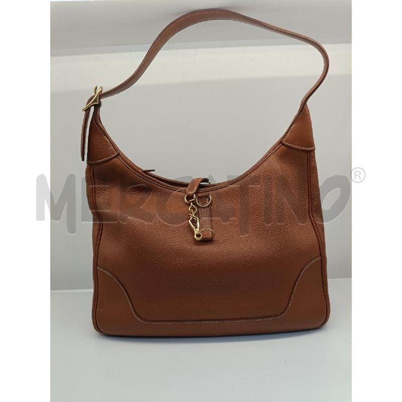 BORSA HERMES TRIM II 31 IN PELLE COURCHEVEL COGNAC | Mercatino dell'Usato Roma gregorio vii 1