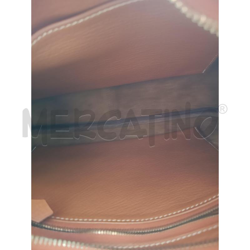 BORSA HERMES TRIM II 31 IN PELLE COURCHEVEL COGNAC | Mercatino dell'Usato Roma gregorio vii 4