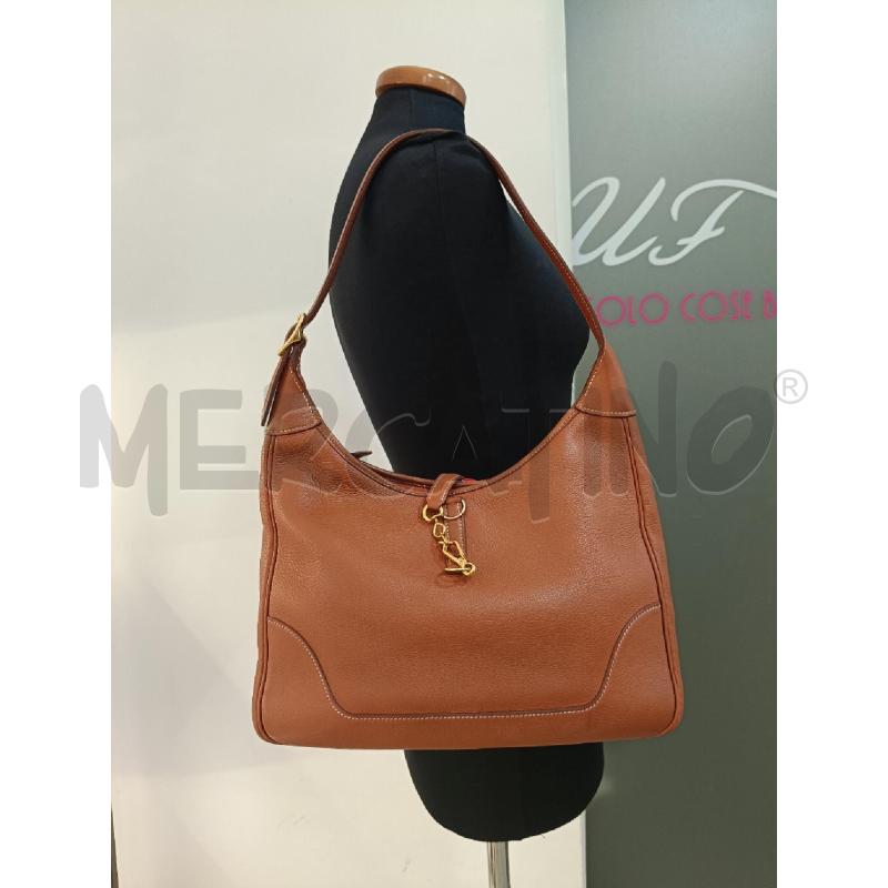 BORSA HERMES TRIM II 31 IN PELLE COURCHEVEL COGNAC | Mercatino dell'Usato Roma gregorio vii 5