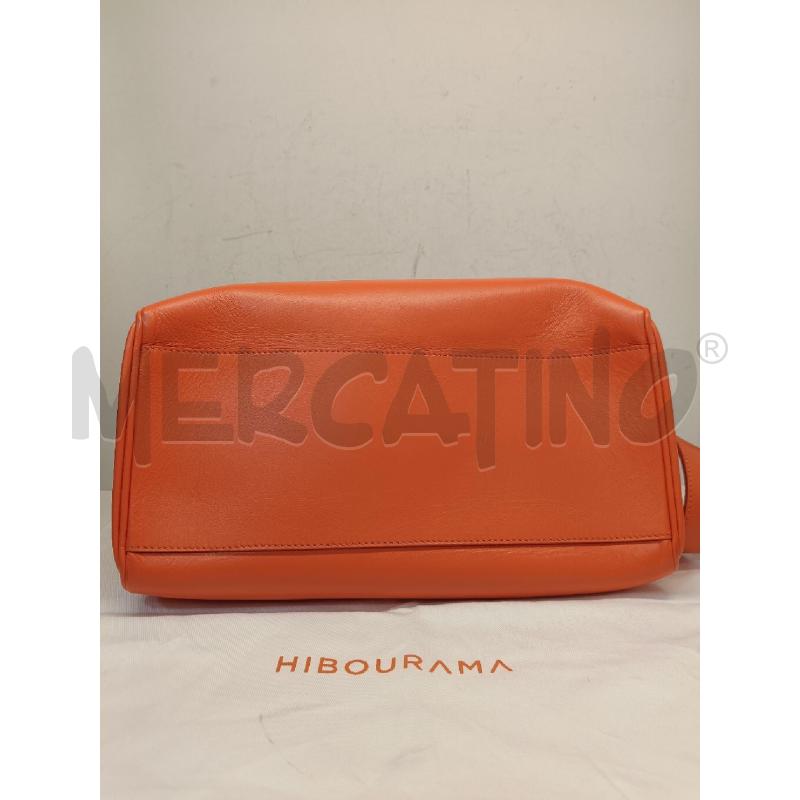 BORSA HIBOURAMA ARANCIONE STRASS RICAMI | Mercatino dell'Usato Roma gregorio vii 2