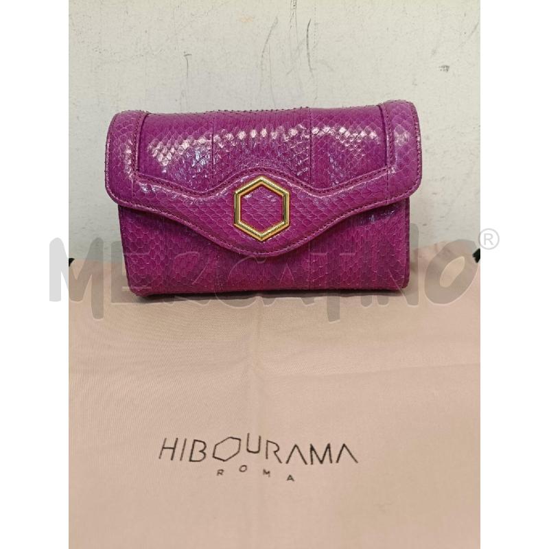 BORSA HIBOURAMA JULIET SNAKE VIOLA | Mercatino dell'Usato Roma gregorio vii 1
