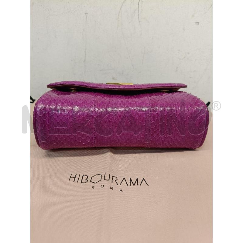 BORSA HIBOURAMA JULIET SNAKE VIOLA | Mercatino dell'Usato Roma gregorio vii 2