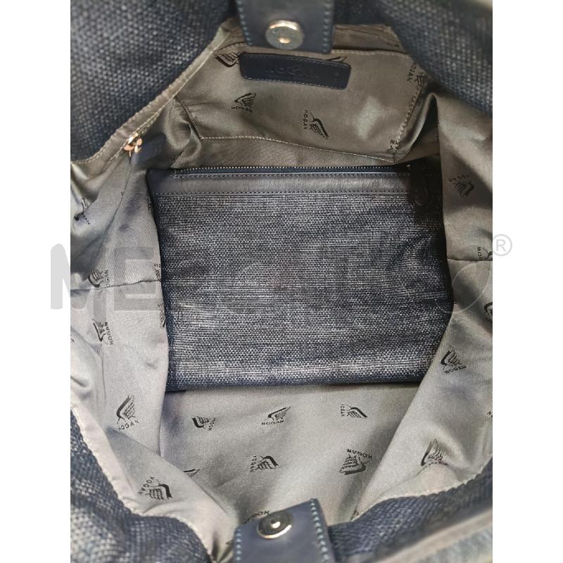 BORSA HOGAN BLU RAFIA | Mercatino dell'Usato Roma gregorio vii 3