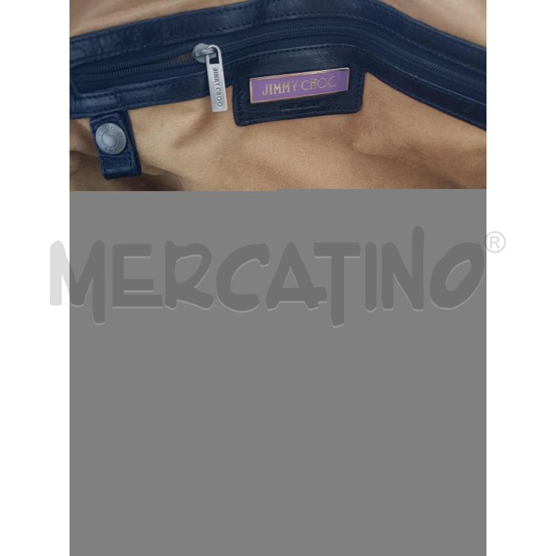 BORSA JIMMY CHOO NERA PELLE | Mercatino dell'Usato Roma gregorio vii 3