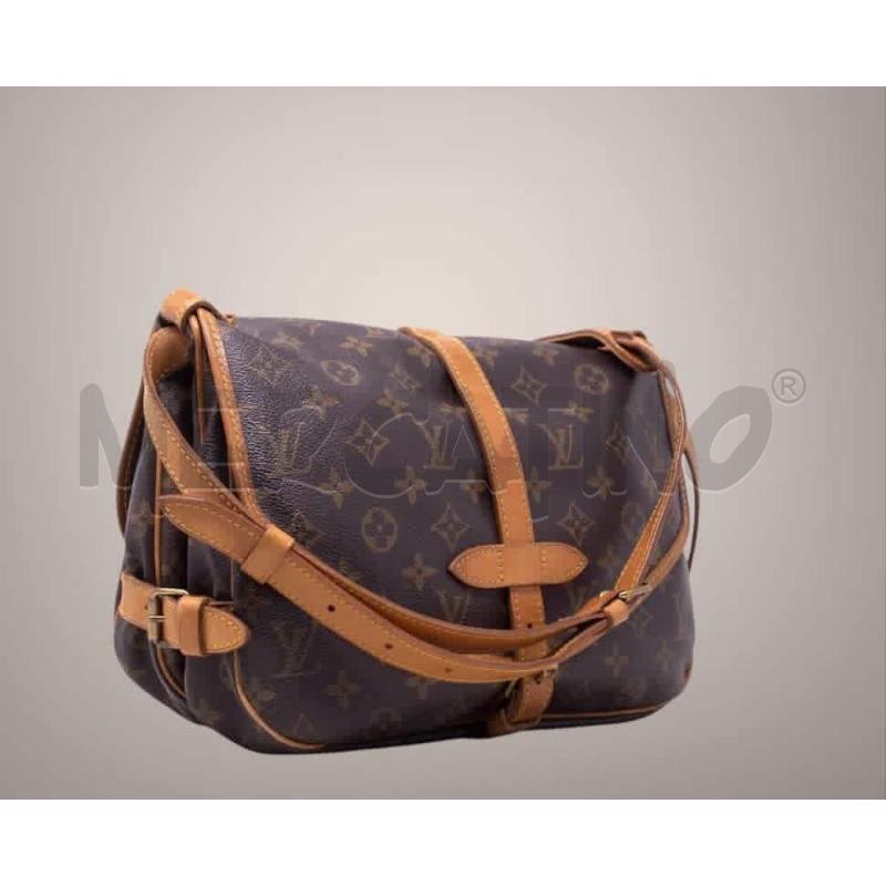 BORSA LOUIS VUITTON SAUMUR MONOGRAM COD AR 0811 | Mercatino dell'Usato Roma gregorio vii 3