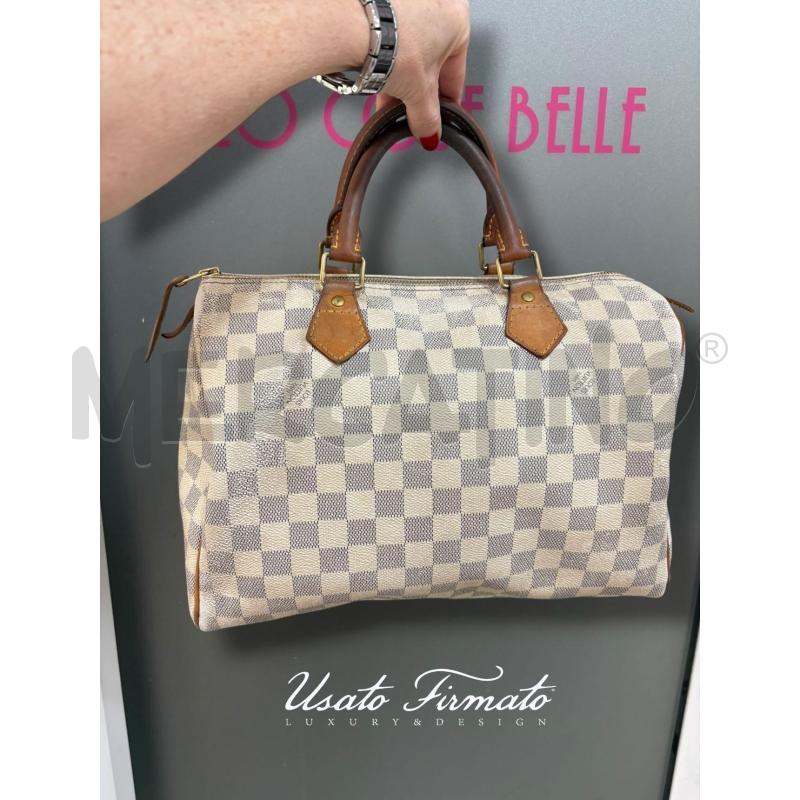 BORSA LOUIS VUITTON SPEEDY 30 DAMIER DA RIV COD.DU2170 | Mercatino dell'Usato Roma gregorio vii 1
