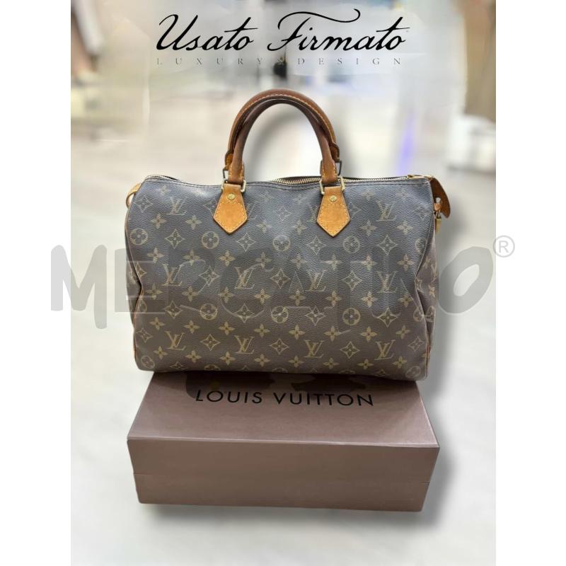 BORSA LOUIS VUITTON SPEEDY 35 COD. DU4049 | Mercatino dell'Usato Roma gregorio vii 1